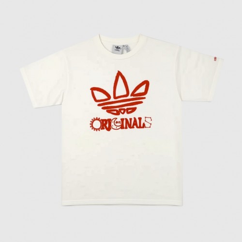 Adidas Originals x Kappa Retro Graphic T-Shirt Λευκό / Pre-Owned